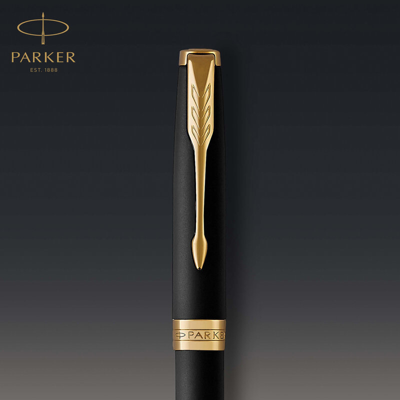 Parker SONNET Ballpoint Pen, Matte Black with Palladium Trim – image 8