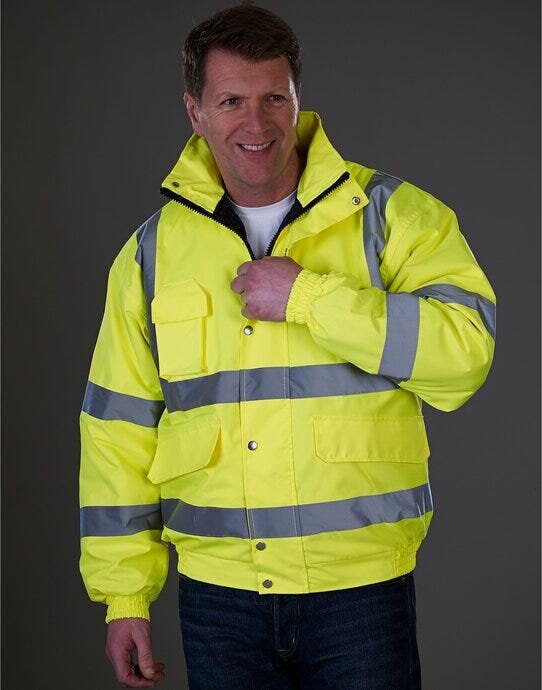 Hi-Vis Bomber Jacket – image 12