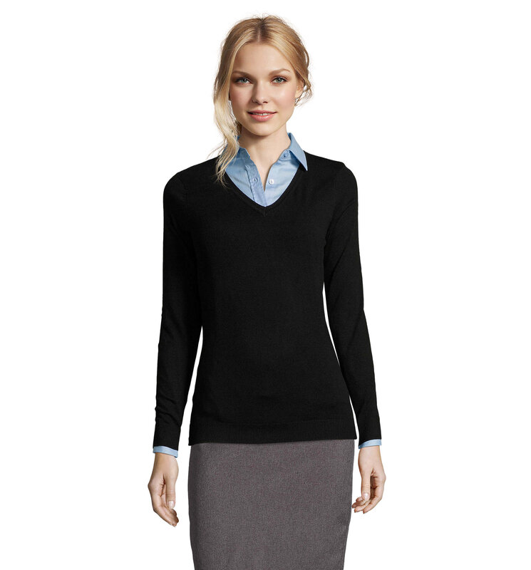 GLORY WOMEN V-NECK SWEATER – image 1