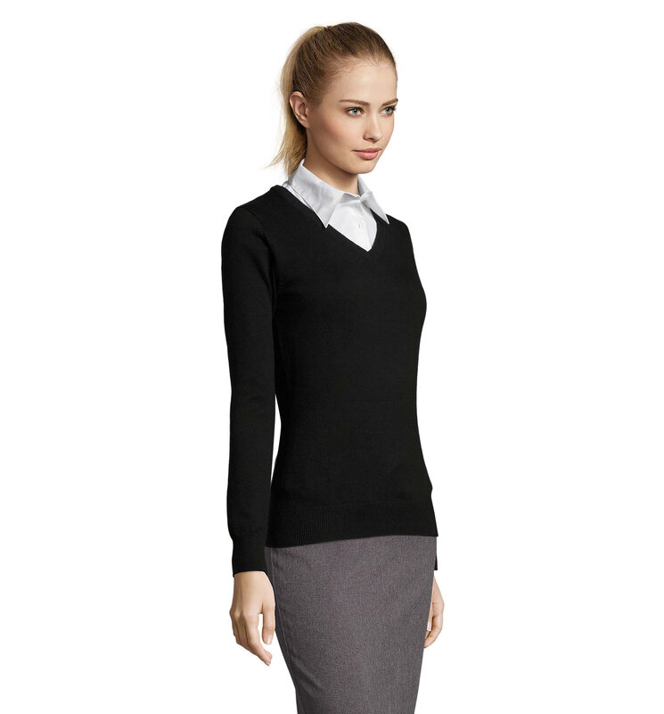 GALAXY WOMEN V-NECK SWEATER – image 2