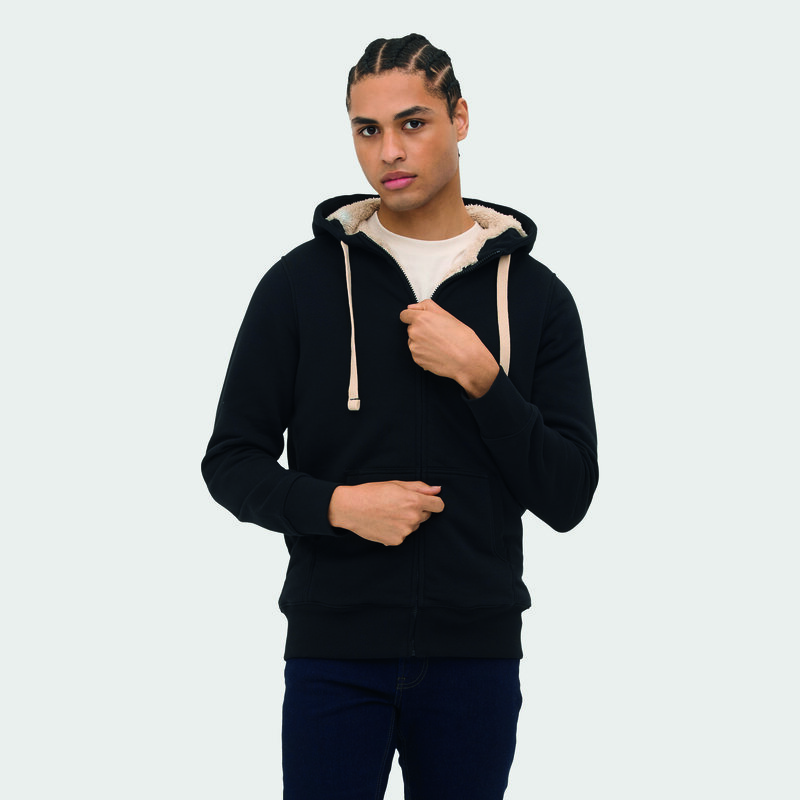 SHERPA UNISEX ZIPPED JACKET – image 4