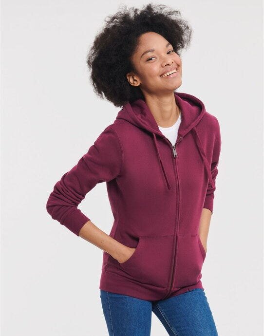 Russell Ladies Authentic Zipped Hood Jkt – image 11