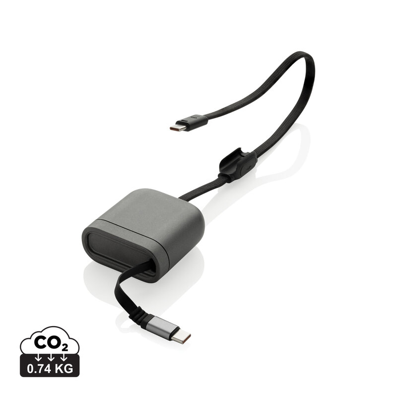 Spira RCS recycled retractable 100W fast charging cable – image 11