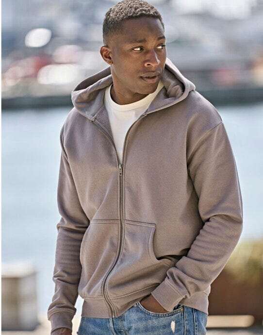 Unlabeled Hooded FZ Sweatshirt – image 9