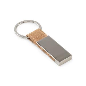 GOSLING. Set consisting of a card holder and a key holder, both in metal and cork – image 2