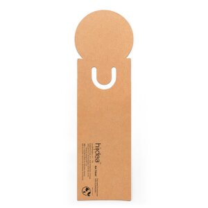SAWYER. 3-in-1 office set, made from 100% recycled paper, with a round top and black printing all around – image 1