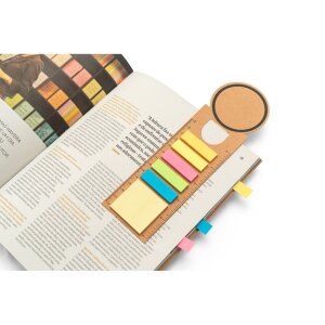 SAWYER. 3-in-1 office set, made from 100% recycled paper, with a round top and black printing all around – image 3