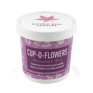 White Cup-O-Flowers Grow Kit – image 1