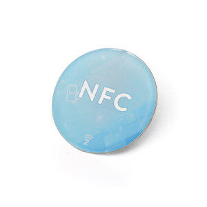 Round NFC Iron Pin – image 1