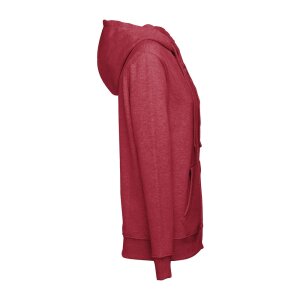 THC AMSTERDAM WOMEN II. Women's hoodie in cotton and polyester with full zip – image 3