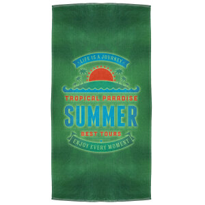 Full Colour Beach Towel – image 1