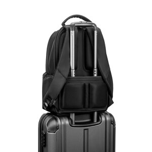 BOSTON SOLID. 17" laptop backpack made from 150D nylon with 2 padded compartments – image 7