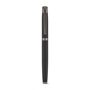 KINGSLEY. Set comprising 1 ballpoint pen and 1 rollerball pen in aluminium, with blue Dokumental® ink – image 6
