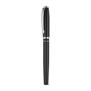 SARAMAGO. Premium set comprising 1 ballpoint pen and 1 rollerball pen in copper and stainless steel, with blue ink – image 8