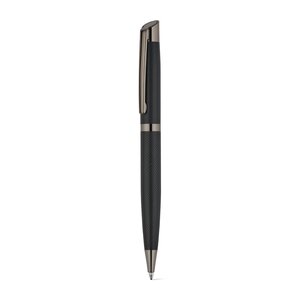 KINGSLEY. Set comprising 1 ballpoint pen and 1 rollerball pen in aluminium, with blue Dokumental® ink – image 5