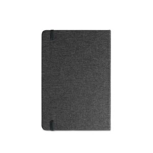 MRQUEZ. A5 hardback notebook made from 100% recycled PET fabric, with lined pages made from 100% recycled paper – image 4