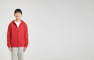 Kids Soft Touch Zip Hoodie