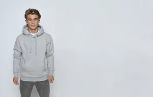 Peach Finish Pullover Hoodie – image 1