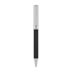 SLAUGHTER. Stainless steel ballpoint pen with a glossy finish and black ink by Dokumental® – image 1