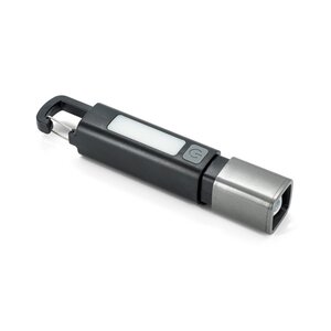 WIGGINS. ABS torch, with a 2 W LED light (53 lumens) at the front and a COB light (53 lumens) at the top – image 3