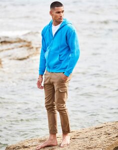FOTL Mens Classic Hooded Sweat Jacket – image 7