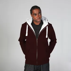 Sherpa Fleece Zip Hoodie – image 12
