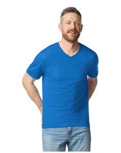 Softstyle Adult V-Neck T-Shirt – image 8