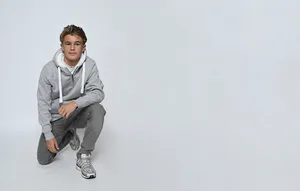 Sherpa Fleece Zip Hoodie – image 1