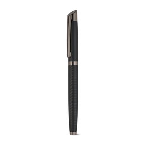 KINGSLEY. Set comprising 1 ballpoint pen and 1 rollerball pen in aluminium, with blue Dokumental® ink – image 8