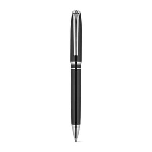 SARAMAGO. Premium set comprising 1 ballpoint pen and 1 rollerball pen in copper and stainless steel, with blue ink – image 1