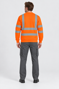 Hi Vis Crew Neck Sweatshirt – image 2