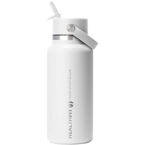 Hydro Flask Wide Mouth 946 ml insulated stainless steel water bottle with straw cap – image 3