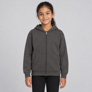 Kids Soft Touch Zip Hoodie – image 6