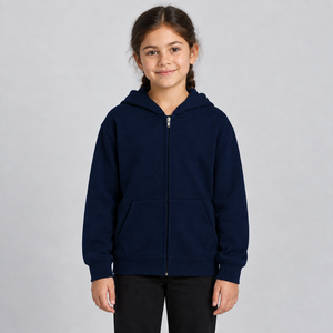 Kids Soft Touch Zip Hoodie – image 10