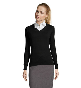 GALAXY WOMEN V-NECK SWEATER – image 3