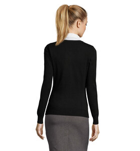 GALAXY WOMEN V-NECK SWEATER