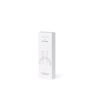 VINGA Baltimore silicone multi charging cable (C+2C) – image 5