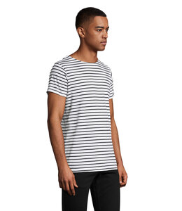 MILES MEN STRIPED T-SHIRT – image 2