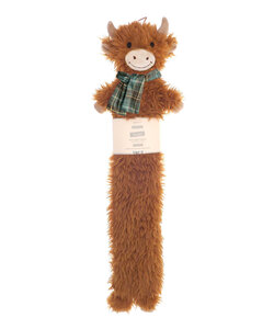 Highland cow long hot water bottle