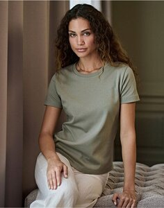 Ladies Pima Cotton Tee – image 9