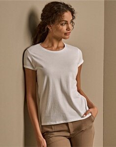 Ladies Roll Up Sleeve Tee – image 9
