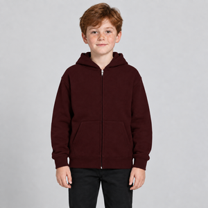 Kids Soft Touch Zip Hoodie – image 5