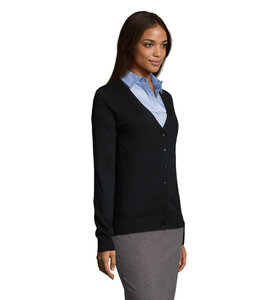 GOLDEN WOMEN V NECK CARDIGA – image 3