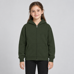Kids Soft Touch Zip Hoodie – image 8