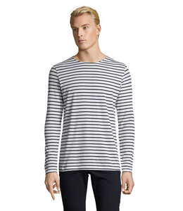 MARINE MEN STRIPED T-SHIRT