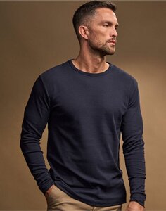 Mens Long Sleeve Interlock Tee – image 3