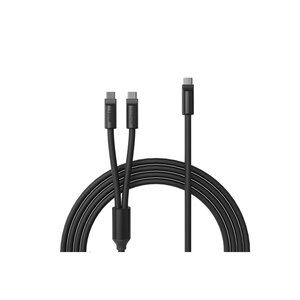VINGA Baltimore silicone multi charging cable (C+2C) – image 2