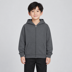 Kids Soft Touch Zip Hoodie – image 7