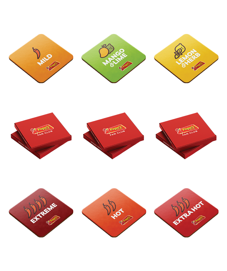 Pepe’s Coasters (6 Pack) image 1